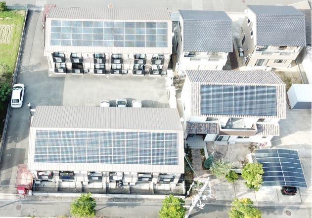 磯浜アパート太陽光発電設備　20KW