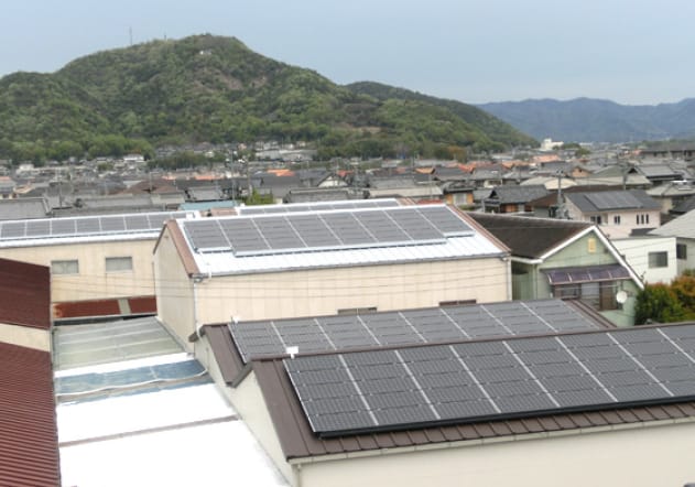 Ｍ社第1期太陽光発電設備工事（50KW）