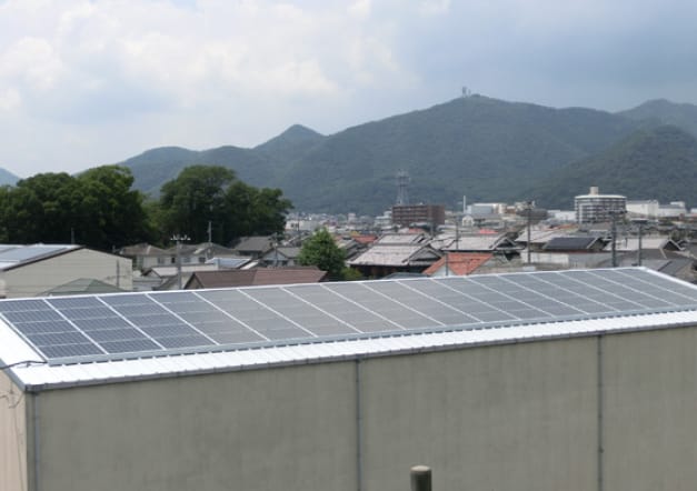 Ｍ社第2期太陽光発電設備工事A棟（24KW）